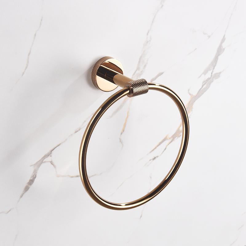 Настенная вешалка для полотенец из нержавеющей стали цвета розового золота, держатель для туалетной бумаги, вешалка для полотенец, крючок для халата, подстаканник, аксессуары для ванной комнаты