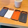 Чехол для Honor Magic 8 Pro Air, TPU, кожаная наклейка, легкий роскошный вид, дизайн со швом, красная крышка камеры