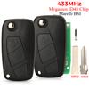 jingyuqin 434MHz For Iveco Daily 2006-2011 Megamos Crypto ID48 Remote Tunk Car Key Control Fob SIP22 GT10 With Decoration Sticke