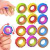 New Fidget Toys Children's Silicone Sensory Ring Silicone Decompression Toy Sensory Ring