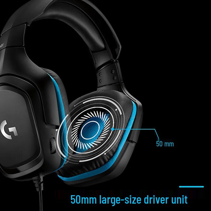 Logitech G431 7.1 Surround Sound Wired Gaming Headset
