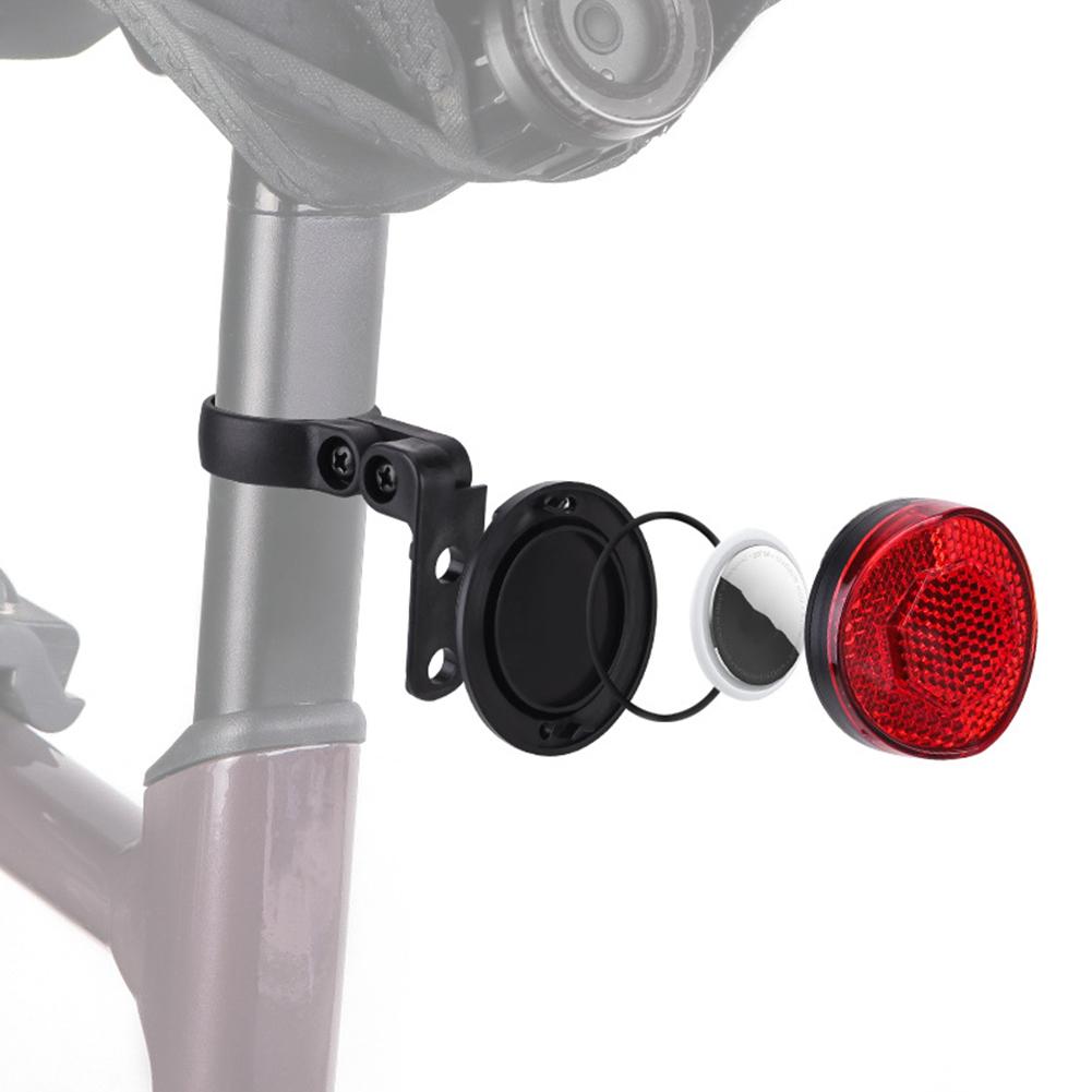 Bike Reflector Tail Light Anti-Theft Cycling Locator Tracker Night Light Positioning Bike Accessories for AirTag