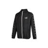 Logo Print Zip-Up Hooded Casual Jacket Men Jackets Black 849499-01