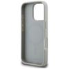 Karl Lagerfeld Grained Pattern & Logo MagSafe Case for iPhone 16 Pro Max Gray