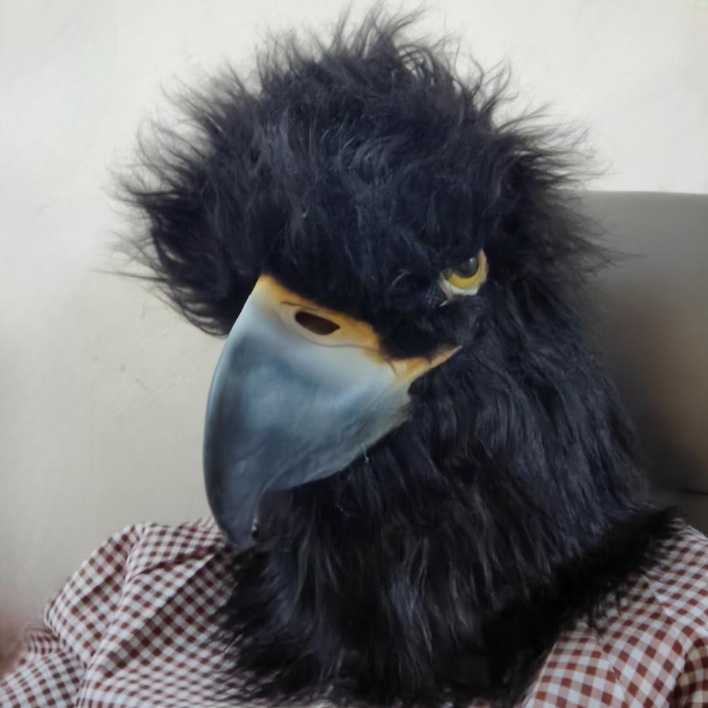 Новая маска ястреба, головной убор с птицей и орлом, костюм на Хэллоуин, реквизит для косплея, маски орла, карнавальный фестиваль, наряд для вечеринки, реквизит