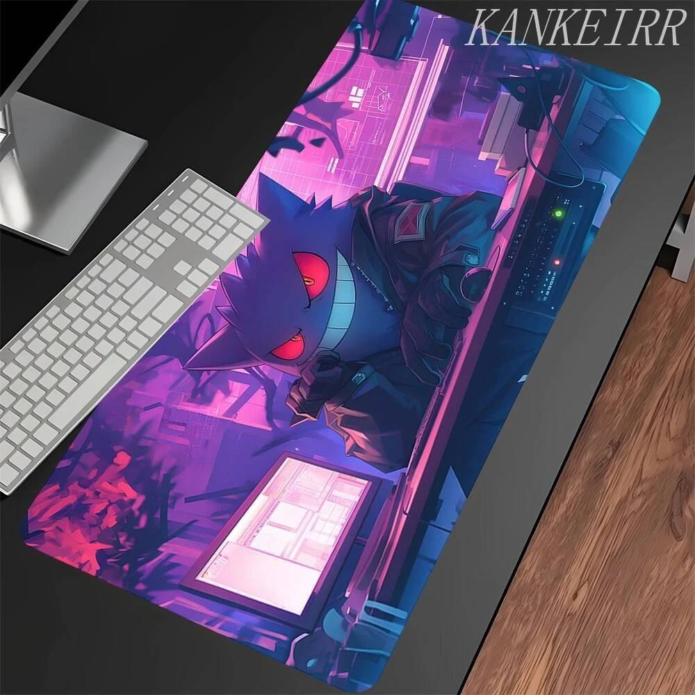 PPokemonGengar Grande Mousepad Large Gaming Mouse Pad LockEdge Thickened Computer Keyboard Table Desk Mat