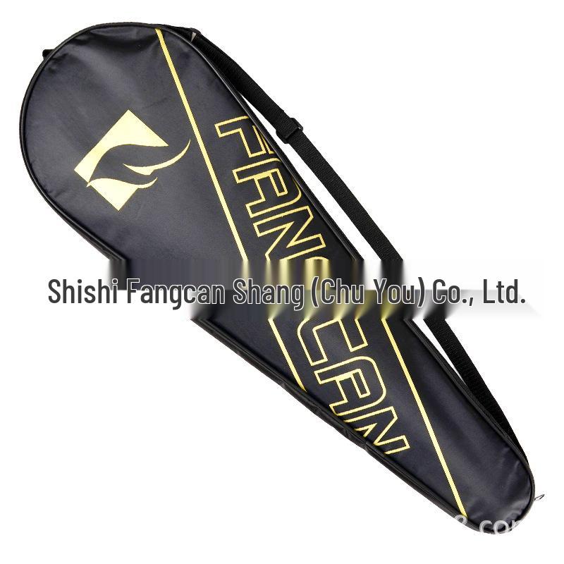 FANGCAN Badminton Racket Bag, 2-Piece Oxford Cloth Cover with Non-Woven Lining