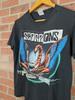 90 Винтажная унисекс футболка The Scorpions ремейк S-5XL QT1375 Унисекс футболка
