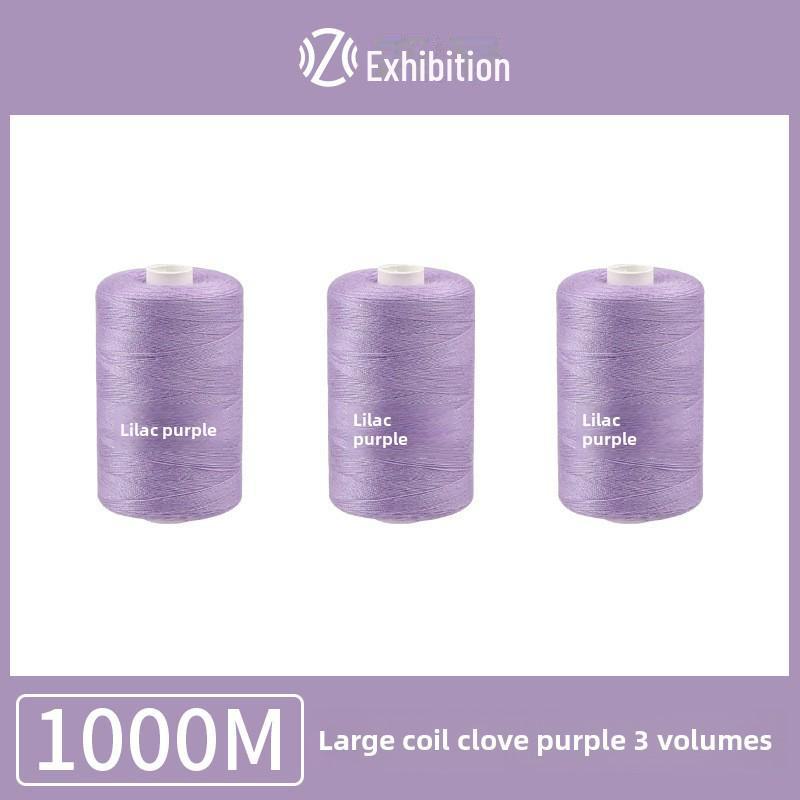 1000 ярдов ниток для бытового шитья: Полиэстер, цветная ручная работа, тонкая катушка