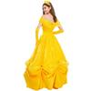 Новый костюм на Хэллоуин, платье принцессы Белль, костюм для взрослой красивой женщины и чудовища Белль Снежная игра, костюм для вечеринки
