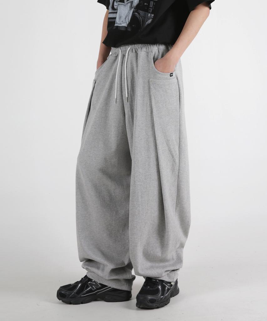 UMM Side Rivet Balloon Wide String Pants 3 Colors