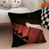 Singer THE MMARIAS Cushion Cover Throw Pillow Cover Hidden Button Durable Polyester Chair Cushion