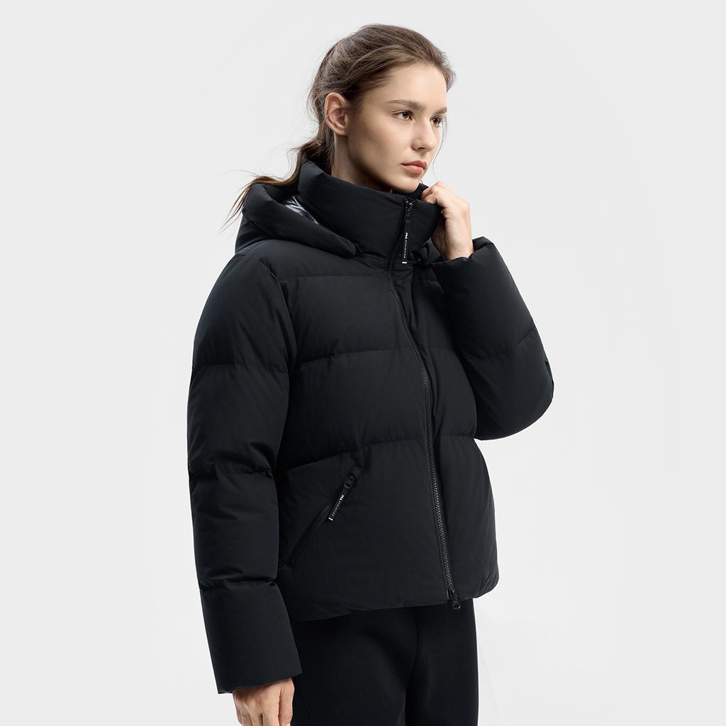 Fila Серия Фитнес Простой Однотонный Повседневный Спортивный Универсальный Теплый Удобный Пуховик Женская верхняя одежда A11W541905FBK