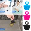 Silicone Bathtub Drain Stopper No Installation Bathroom Shower Tub Universal Water Stopper Spiral Bath Stopper