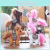 Cute Horse Mini Plush Keychain Pp Cotton Stuffed Animal Toy Gift For Kids