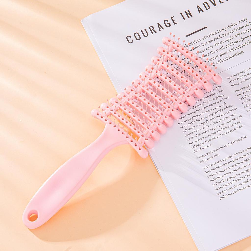 Curved Comb for High Skull Massage and Styling
