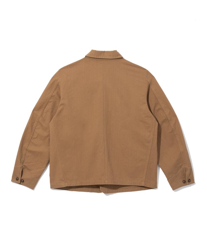 Idontwannaworktoday Shirt Jacket (Beige)