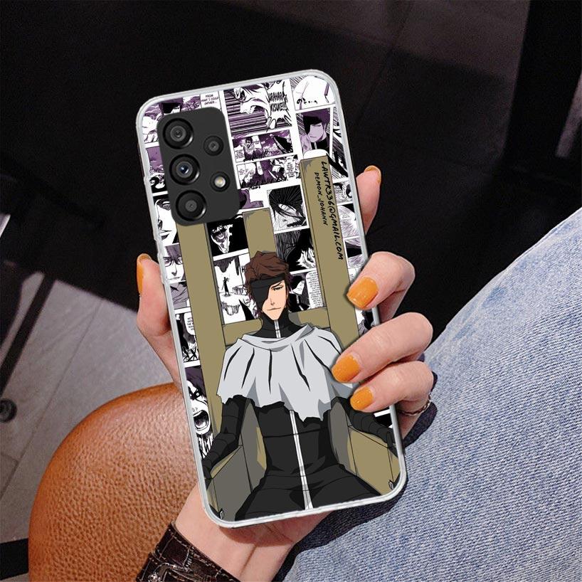 Чехол для телефона Bleach Айзен Соуске для Samsung Galaxy A17 A16 A15 A14 A13 A57 A56 A55 A54 A53 A37 A36 A35 A34 A33 A26 A25 A24 A23 G