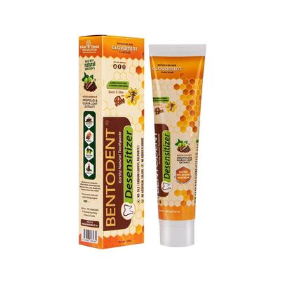 Натуральная зубная паста с Прополисом и экстрактом Гуавы (100 г), Earthy Natural Toothpaste, Bentodent