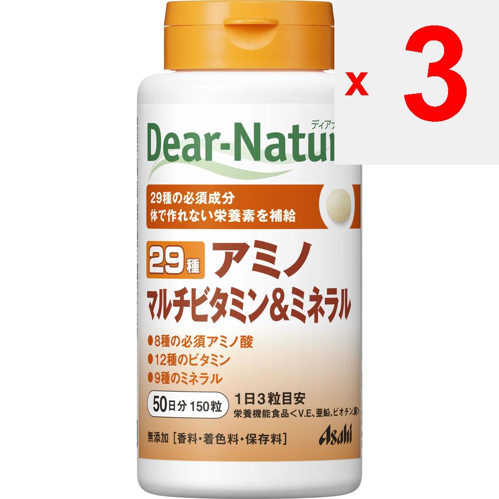 Asahi Dear-Natura 29 Amino Multi Vitamins & Minerals 150 капсул Комплексные витамины Комплексные витамины