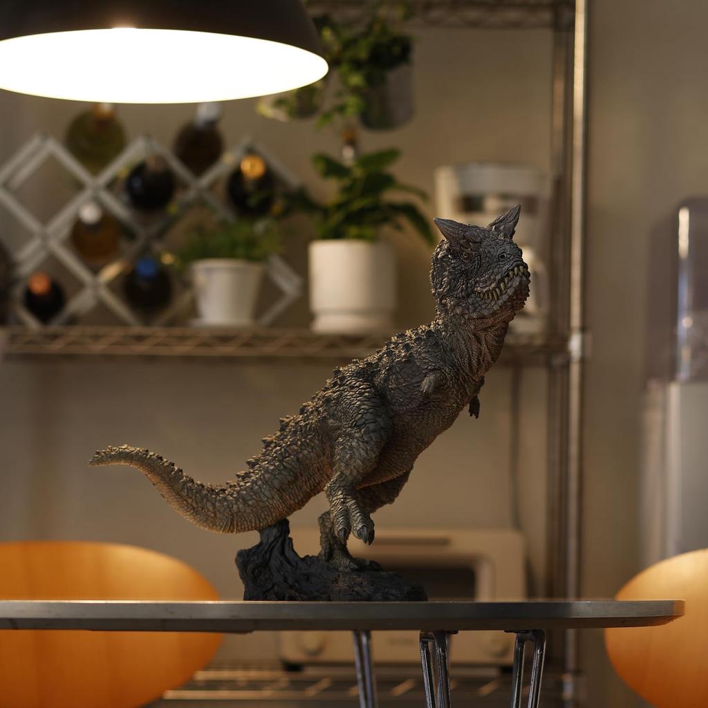 Карнотавр Черный мягкий винил готовая фигурка не в масштабе предварительно окрашенная