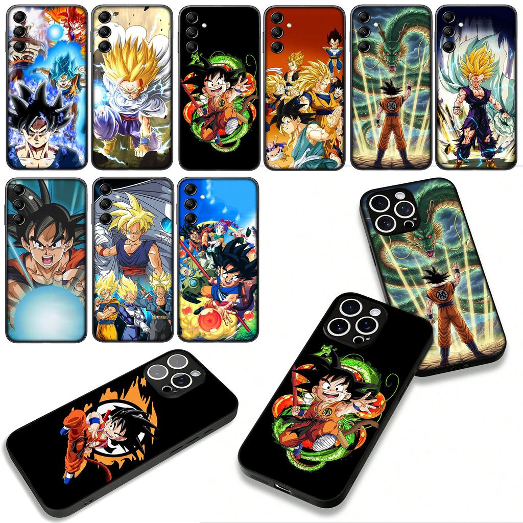 Z Gokus Dragons Gohan Balls Super for Samsung Galaxy A36 A17 A26 A07 A35 A54 A53 A13 A33 A34 S8 S9 S20 S21 FE S10 Plus Case