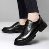 Fashion British Style Men Dress Oxfords Shoe New Trend Male Footwear Genuine Leather Men's Shoes High Quality Mens Business Dress Shoes