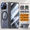 Чехол-книжка Magsafe для Google Pixel 10 Pro Fold, прозрачный, с подставкой 360°, пружинным шарниром, защитой объектива и экрана, полноразмерный