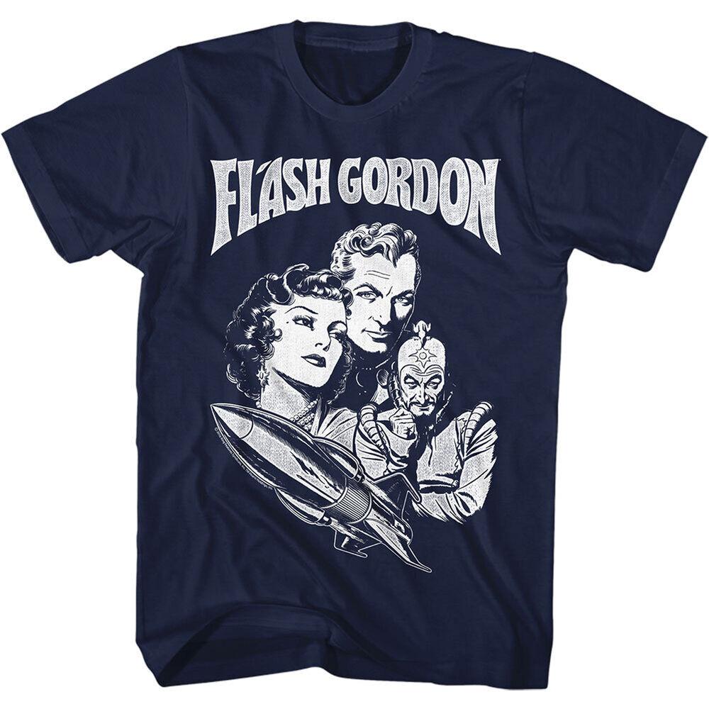 Черная футболка унисекс Flash Gordon Gordon Slim Fit