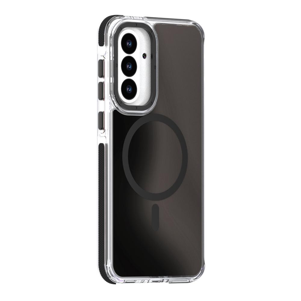 For Samsung Galaxy A55 5G Case Compatible with MagSafe Color Changing TPU Acrylic Phone Back Cover