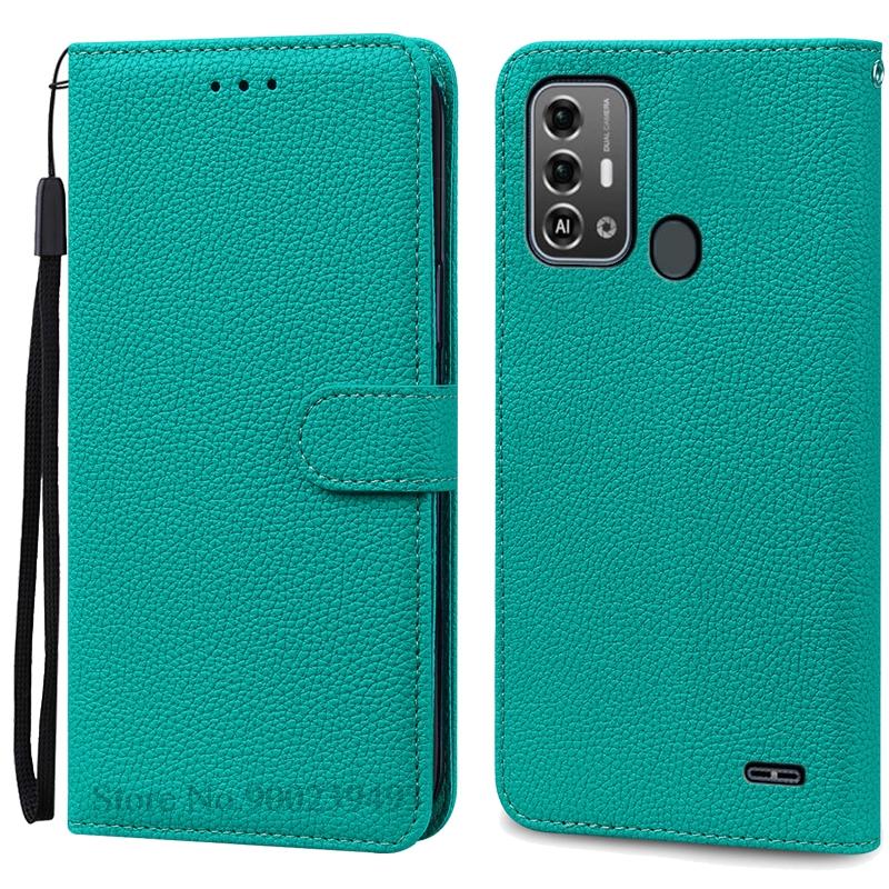 For ZTE Blade A53 Pro Case Soft Silicone Wallet Leather Case For ZTE Blade A53 Pro Case Flip Cover Coque Fundas