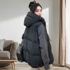 Пуховый жилет женское осенне-зимнее короткое пальто 2024 новый жилет с капюшоном пуховик жилет модное пальто
