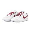 Nike Dunk Style Romantic, Small Flower Slip Resistant Abrasion Resistant Low top Skateboard Shoes Women's White Red HF0023-100(Team676-)