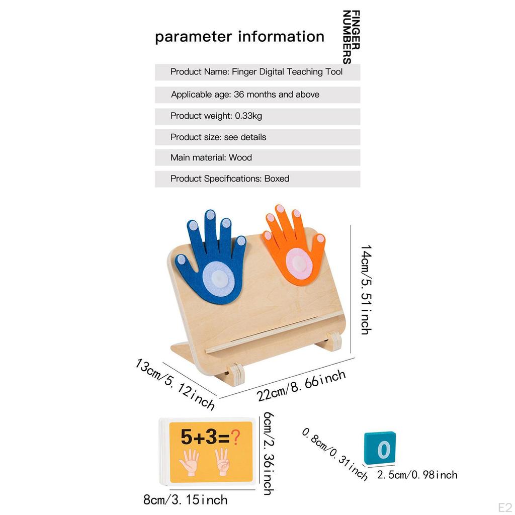 Дети Игрушка для счета на пальцах Математическая игра для мальчиков и девочек, практичная, подарки, манипулятивные