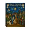 2025 Road To Bethlehem Advent Calendar 24 Acrylic Ornaments with Biblical Themes Christmas Tree