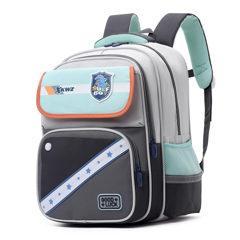 Прочный детский рюкзак из ткани Оксфорд, милые и забавные стили для мальчиков и школьниц