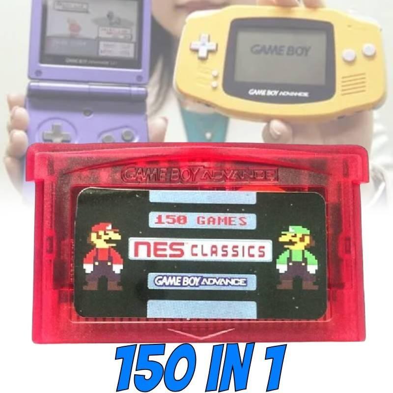 Игровая карта Fc Gba Nes Classics 150 в 1 игровой картридж для систем Game Boy Advance