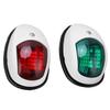 1 Pair Set Universal LED Signal Lamp IP66 Protection Grade Marine Side Navigation LightWhite