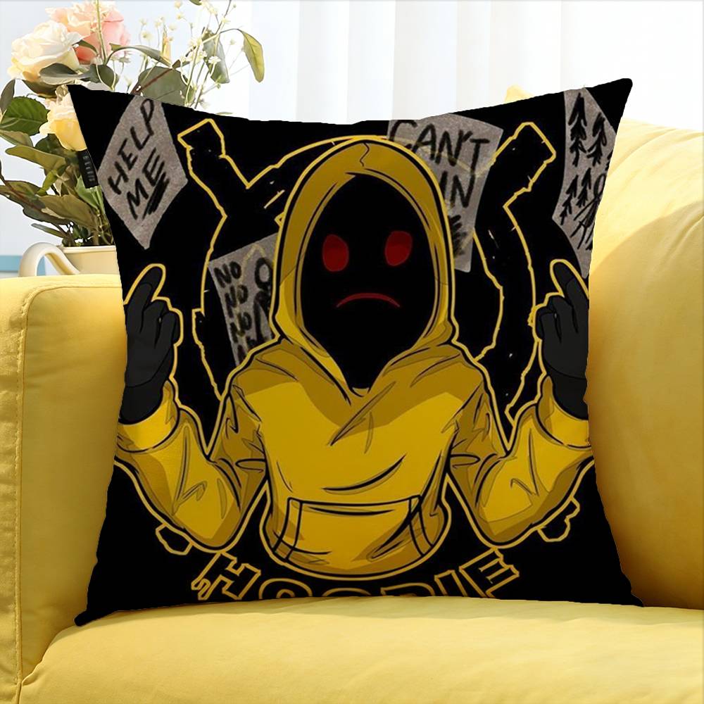 O-Perator Mh Marble Hornets Various Sizes Square Pillow Case For Car Home Bedchamber Decor