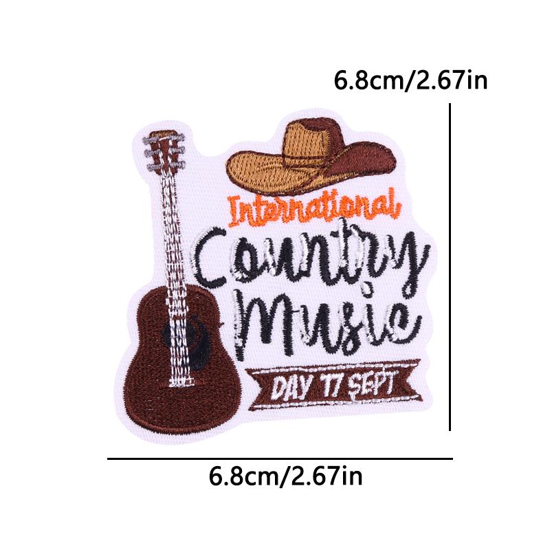 West Cowboy Embroidery Iron On Patches For Clothing thermoadhesive Patch For Clothes Heroism Adventurism Patch For Jeans Sticker
