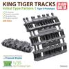 Студия Вторая мировая война немецкая армия King Tiger Track Early Type Pattern 1 Пластиковые детали модели TR85050 Литье Цвет T-Rex 1/35