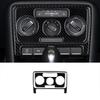 Real Carbon Fiber Car Center Console Air Conditioner CD Panel Sticker For Volkswagen Beetle 2012-2019 Interior Accessories