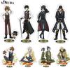 Katekyo Hitman Reborn Acrylic Stand Figure Keychain Sawada Tsunayoshi Gokudera Hayato Standing Sign Key Chain Desktop