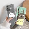 Чехол Totoro TPU для iPhone XR 7 8 14 15 11 12 13 X XS Pro Max Xiaomi Redmi 13C Note 9 Samsung A22 S23 S24 Ultra Plus VIVO