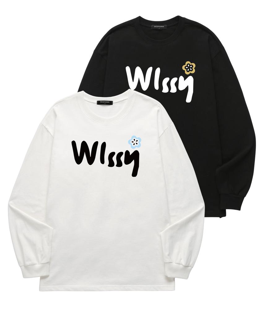Футболка с длинным рукавом Wissi Wissy Bloom (Wls038) белый