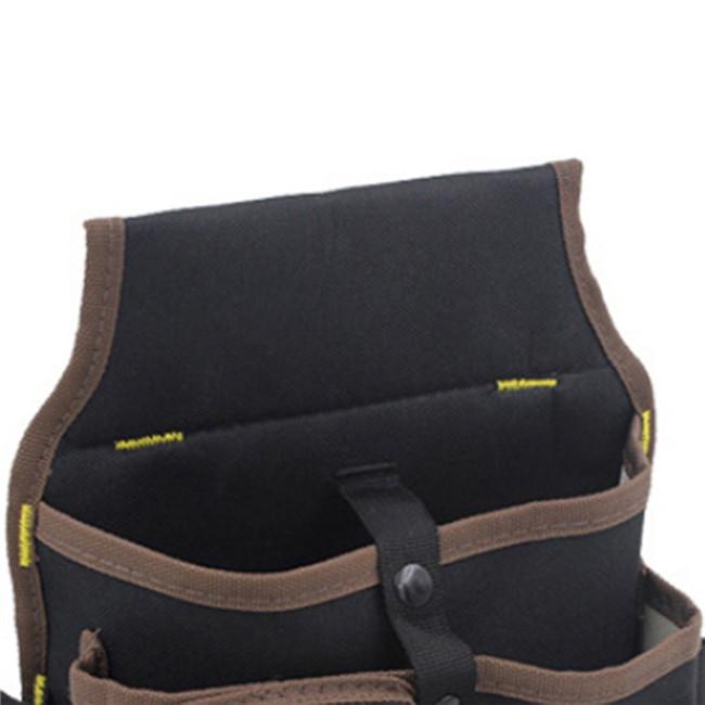 Холщовая ткань Сумка для хранения инструментов Водонепроницаемая сумка через плечо для инструментов Поясные сумки Многофункциональный карман для инструментов