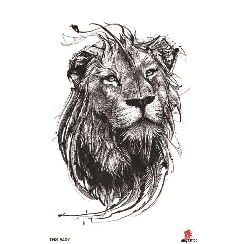 Набор маленьких водостойких тату-наклеек с тотемами и символами для предплечья