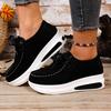Women Sports Casual Sneakers Non Slip Lace-up Round Toe Shoes Trend Fashion Platform Sneakers Spring Autumn  De Mujer