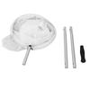 Aluminum Pole Net Detachable Handle Lightweight Portable Butterflies Catching Net for Kids Adults