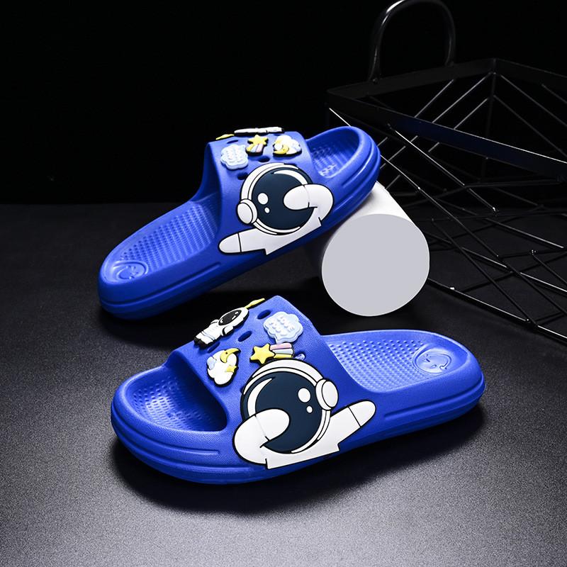 Мягкие и удобные детские летние тапочки для мальчиков и девочек, идеально подходящие для дома и улицы